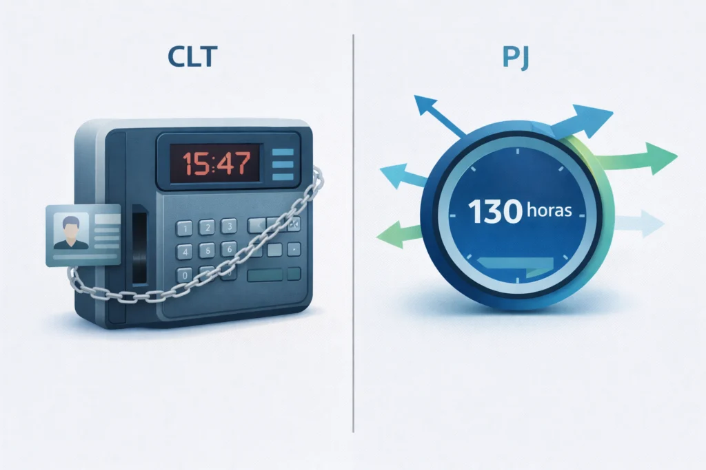 Controle Horas PJ Ponto PJ controle de horas para PJ